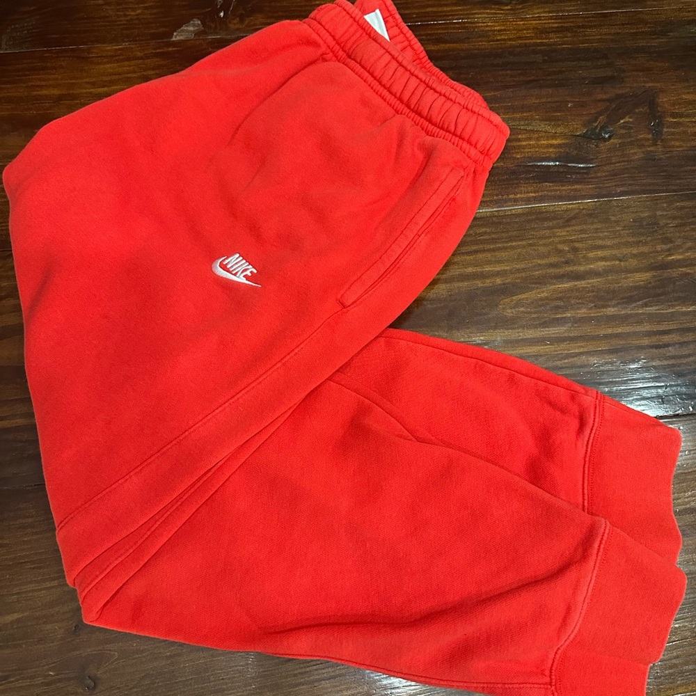 Nike Red Sweatpants